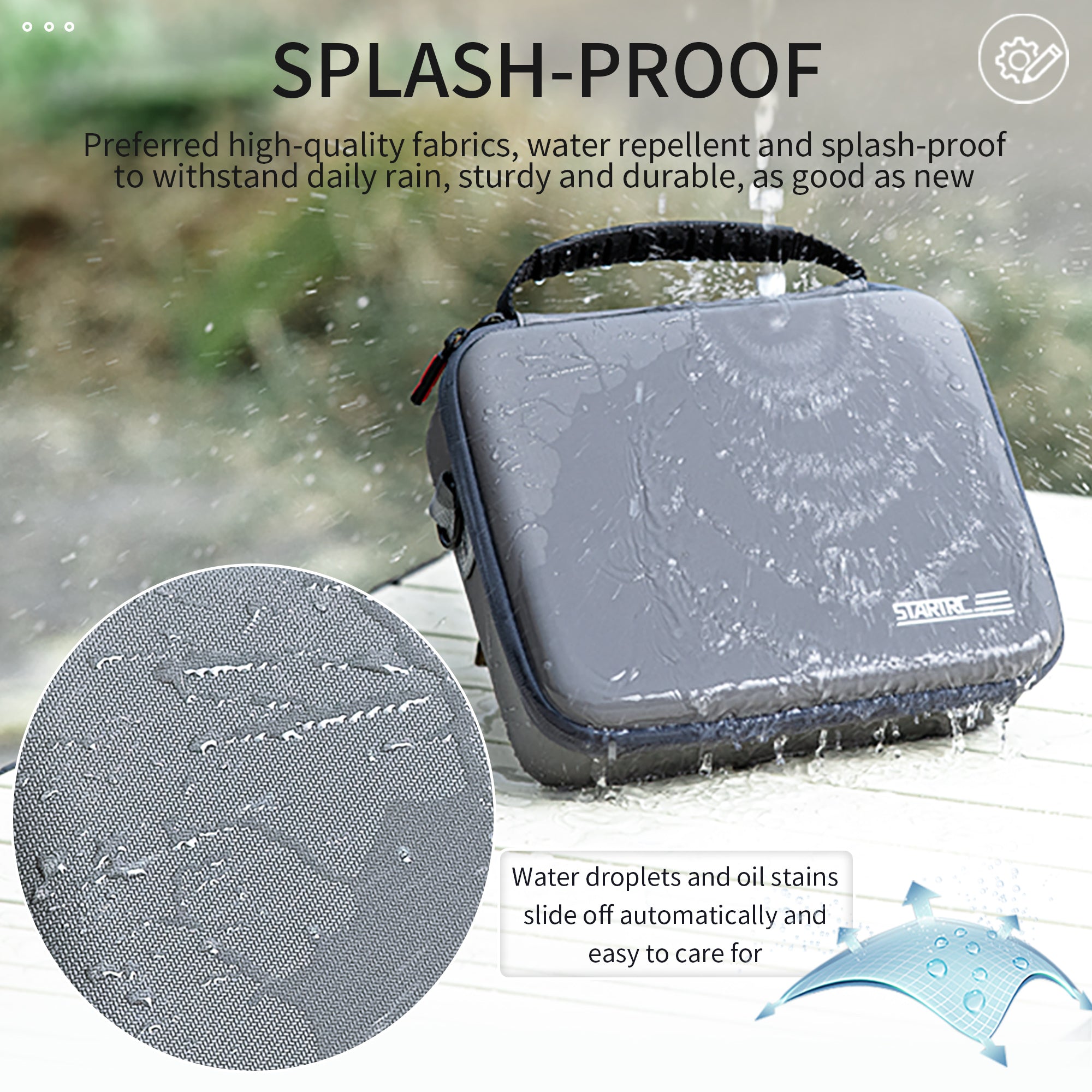 STARTRC 1137712 For DJI Pocket 3 Pocket Camera Storage Bag PU Carrying Case STARTRC 1137712 For DJI Pocket 3 Pocket Camera Storage Bag PU Carrying Case